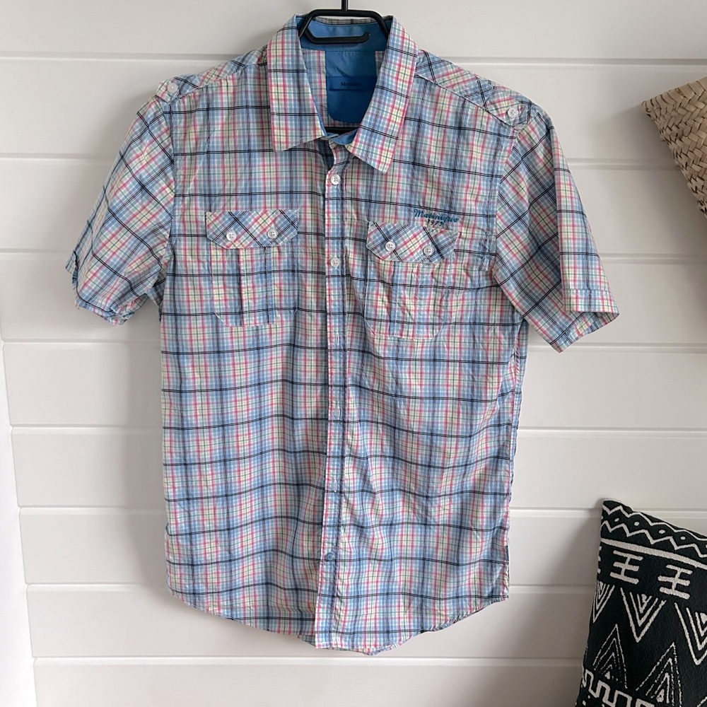 Matinique Men’s Gonzo Short Sleeves Button Down Shirt